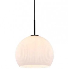 Φωτιστικό Κρεμαστό Μονόφωτο Φ30cm E27 230V Μαύρο 4083